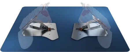 <a href='https://www.zsa.io/moonlander/platform'>Platform</a> (tenting system) for ZSA Moonlander splitted keyboard.